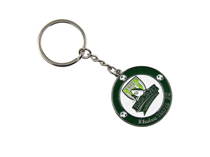 Enamel Key Holder Key Chain Custom 3D Metal Keychain