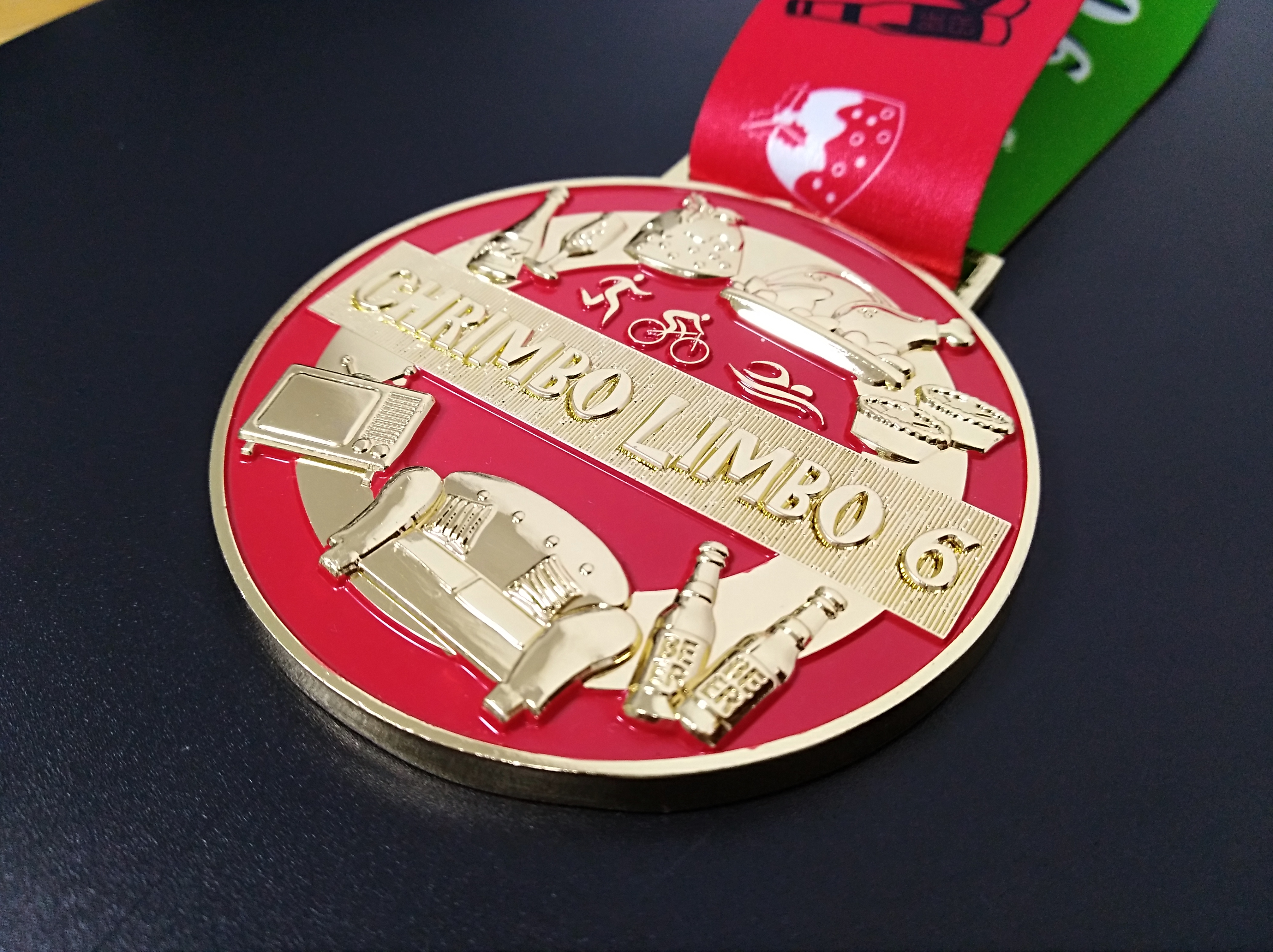 Custom Metal Medals with Rhinestone