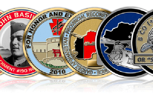 Make Your Own Coin - Challenge Coin Options