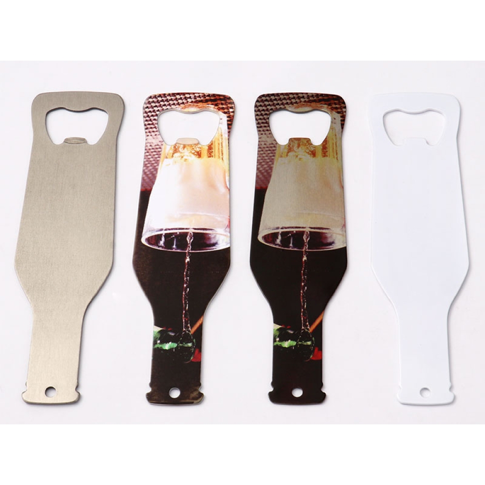 Personalized Design Sublimation Blank Soke Bottle Shape Bottle Opener