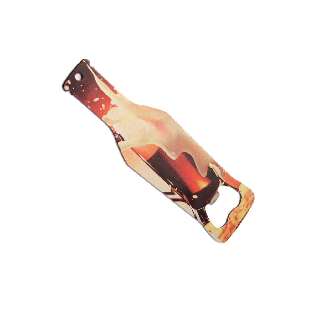 Personalized Design Sublimation Blank Soke Bottle Shape Bottle Opener